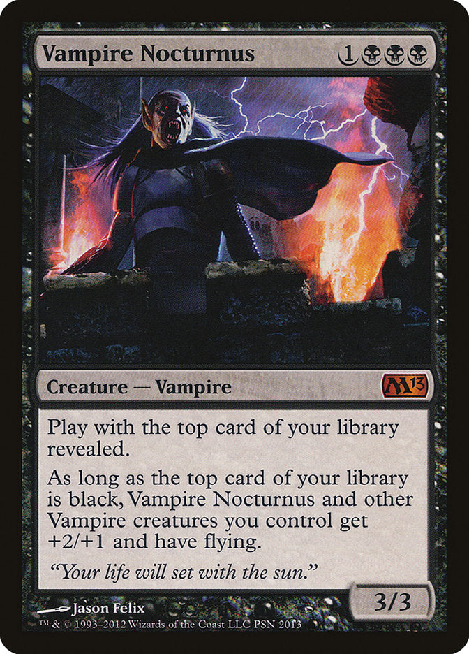 Vampire Nocturnus (Duelos de los Planeswalkers Promos) [Duelos de los Planeswalkers Promos 2012] 