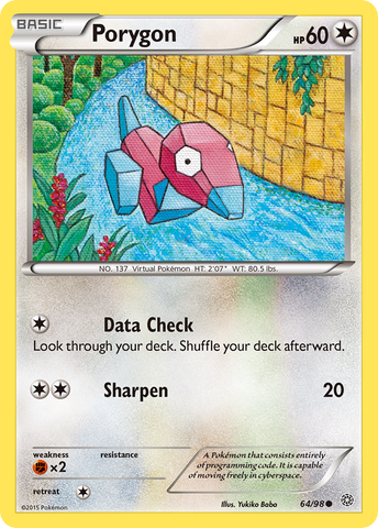 Porygon (64/98) [XY: Orígenes antiguos] 