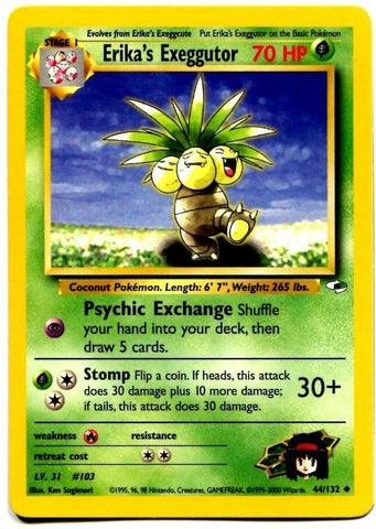 Exeggutor de Erika (44/132) [Gym Heroes Unlimited] 
