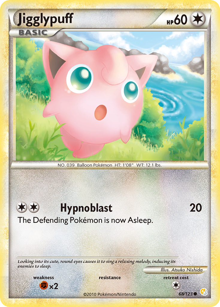 Jigglypuff (68/123) [HeartGold y SoulSilver: Conjunto básico] 