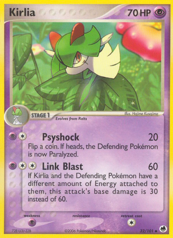 Kirlia (32/101) [EX: Fronteras del Dragón] 