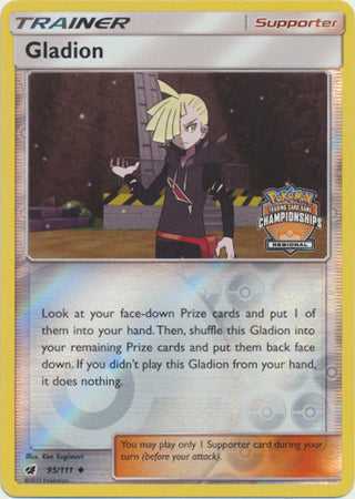 Gladion (95/111) (Promoción del Campeonato Regional) [Sol y Luna: Crimson Invasion] 