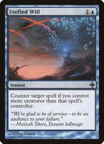 Voluntad unificada [El ascenso de los Eldrazi] 