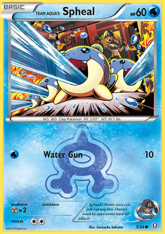 Spheal del Equipo Aqua (3/34) [XY: Doble Crisis] 