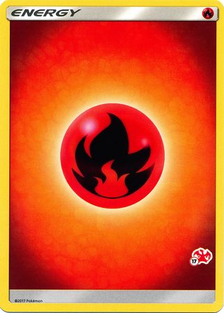 Energía de fuego (Sello Charizard n.° 17) [Battle Academy 2020] 