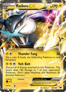 Raikou EX (38/108) [Blanco y negro: Exploradores oscuros] 