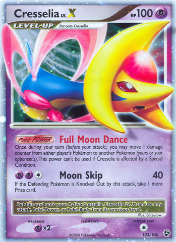 Cresselia LV.X (103/106) [Diamante y Perla: Grandes encuentros] 