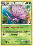 Venomoth (11/102) (Exclusivo de la baraja temática) [HeartGold y SoulSilver: Triumphant] 