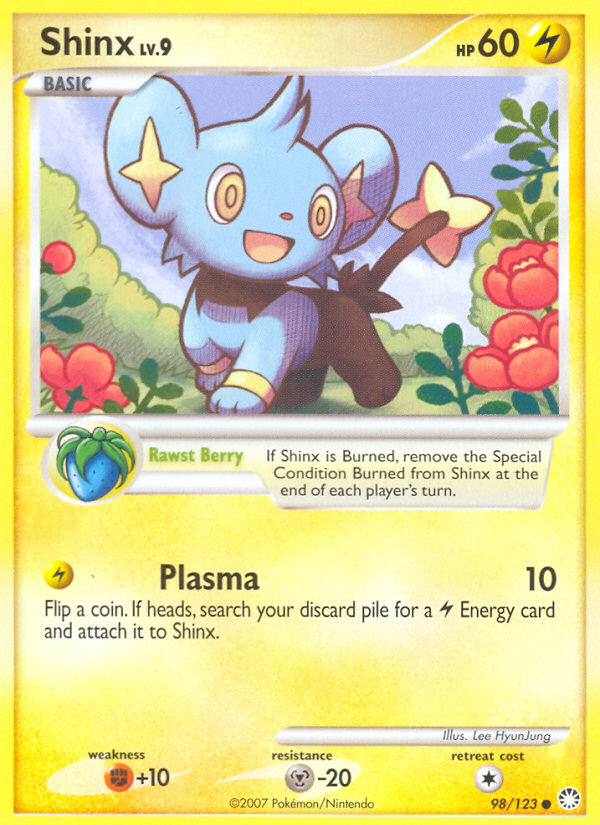 Shinx (98/123) [Diamante y Perla: Tesoros Misteriosos] 