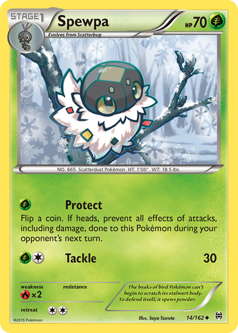 Spewpa (14/162) [XY: AVANCE] 