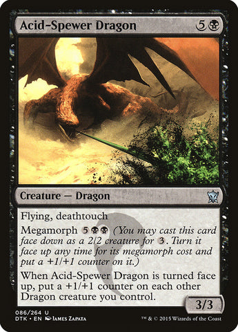 Dragón arrojador de ácido [Dragones de Tarkir] 
