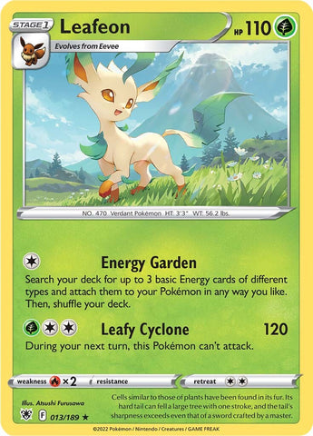 Leafeon (013/189) [Espada y escudo: Resplandor astral] 