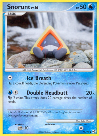 Snorunt (75/99) [Platino: Arceus] 