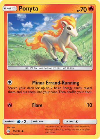 Ponyta (23/236) [Sol y Luna: Eclipse cósmico] 