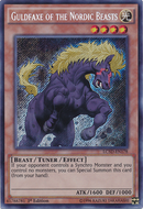 Guldfaxe de las bestias nórdicas [LC5D-EN178] Secreto raro 