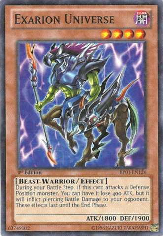 Universo Exarion [BP01-EN126] Starfoil Raro 