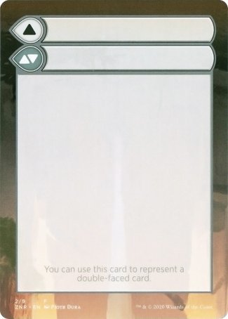 Tarjeta de ayuda (2/9) [Fichas de Zendikar Rising] 