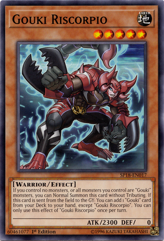 Gouki Riscorpio [SP18-EN017] Común 