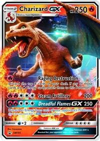 Charizard GX (SM195) (Tarjeta Jumbo) [Sol y Luna: Promociones Black Star] 