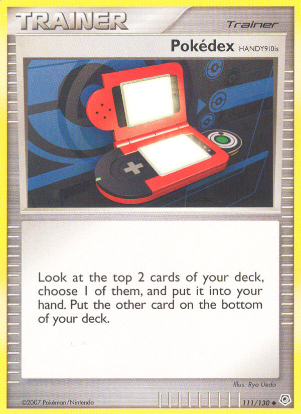 Pokedex HANDY910is (111/130) [Diamante y Perla: Conjunto básico] 
