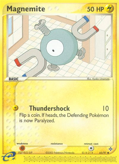 Magnemita (63/97) [EX: Dragón] 
