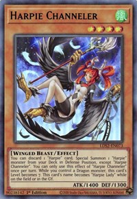 Canalizador Arpía (Verde) [LDS2-EN073] Ultra raro 