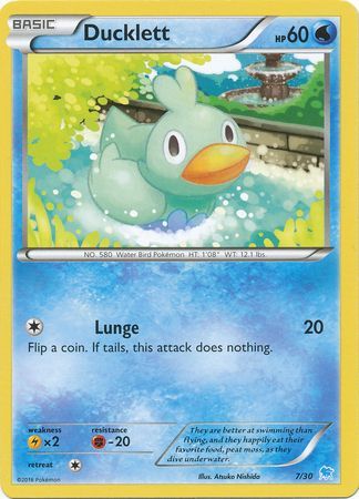Ducklett (30/7) [XY: Kit de entrenador 3 - Suicune] 