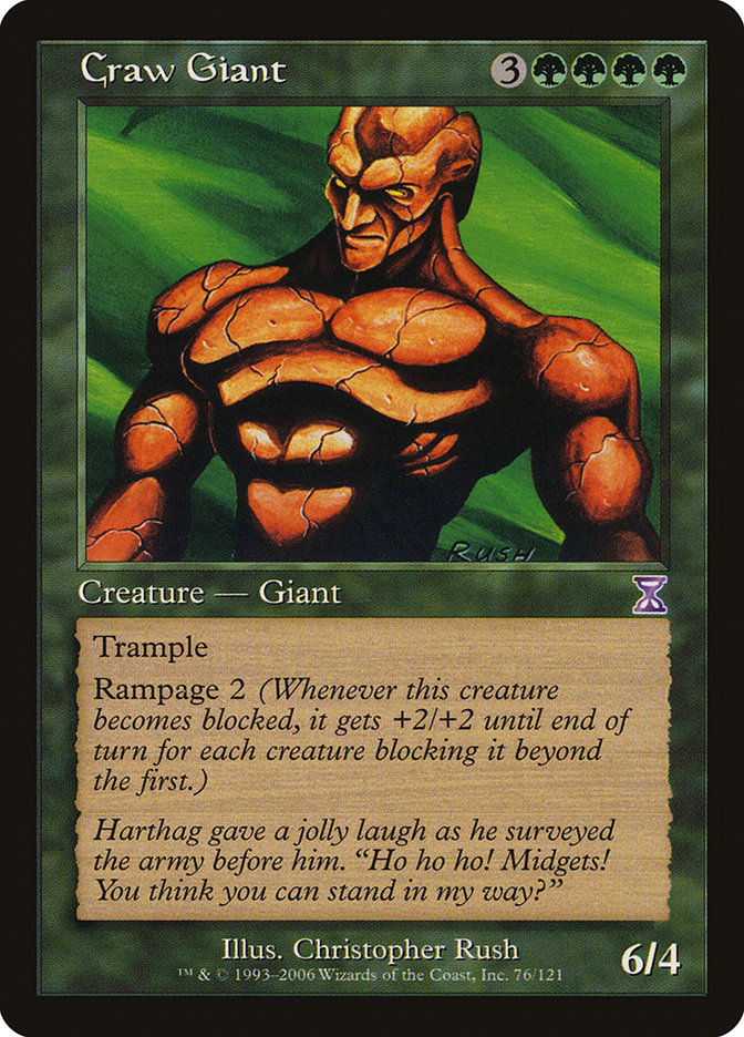 Craw Giant [Espiral de tiempo en diferido] 