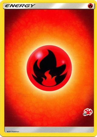 Energía de fuego (sello Charizard n.° 24) [Battle Academy 2020] 