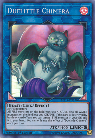 Duelittle Quimera [MP19-EN270] Súper Raro 