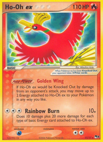 Ho-Oh ex (17/17) (Holo) [Serie POP 3] 