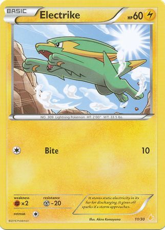 Electricike (30/11) [XY: Trainer Kit 3 - Pikachu Libre] 