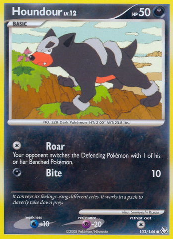 Houndour (103/146) [Diamante y Perla: Leyendas despiertas] 
