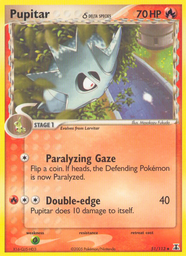 Pupitar (51/113) (Especie Delta) [EX: Especie Delta] 