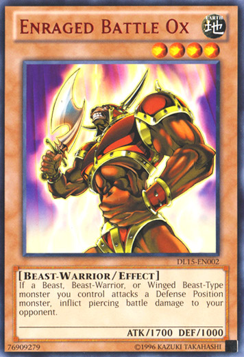 Buey de batalla enfurecido (rojo) [DL15-EN002] Raro 