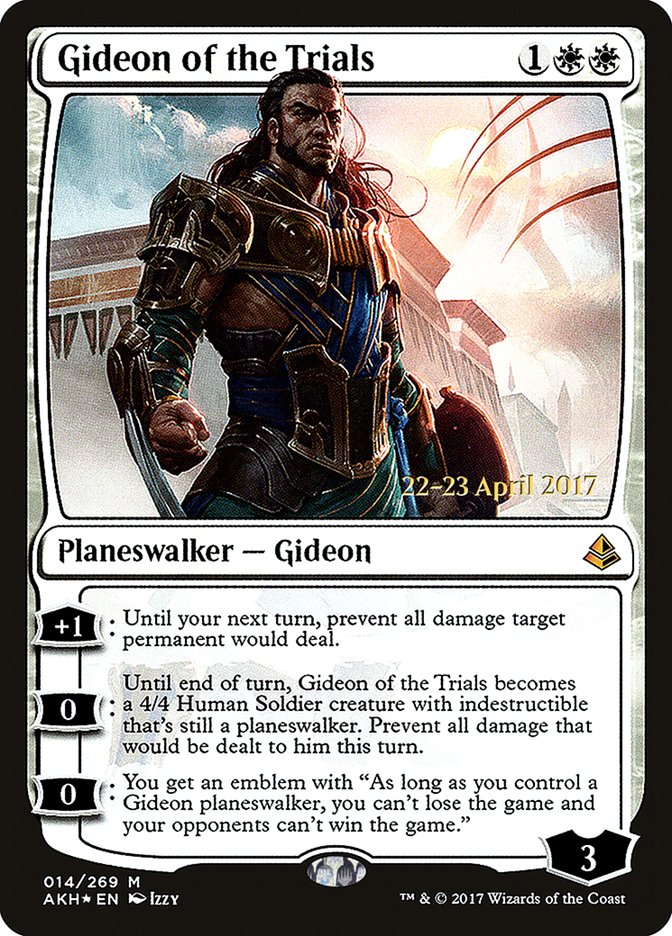 Gedeón de las Pruebas [Promociones de presentación de Amonkhet] 