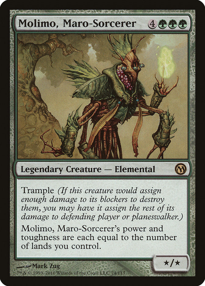 Molimo, Maro-Sorcerer [Duelos de los Planeswalkers] 