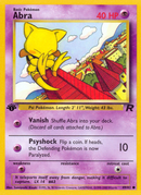 Abra (49/82) [Equipo Rocket 1.ª edición] 