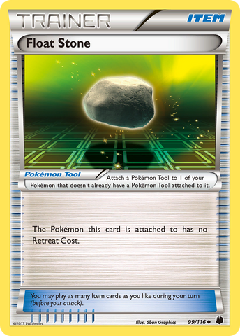 Piedra flotante (99/116) [Blanco y negro: Plasma Freeze] 