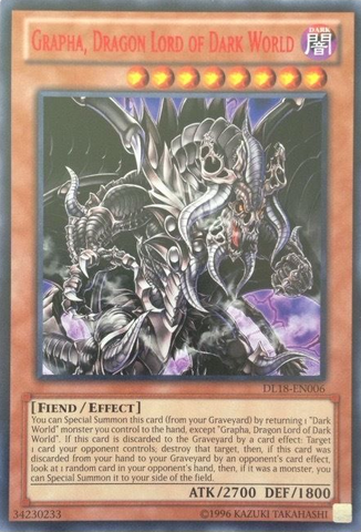 Grapha, Señor Dragón del Mundo Oscuro (Rojo) [DL18-EN006] Raro 