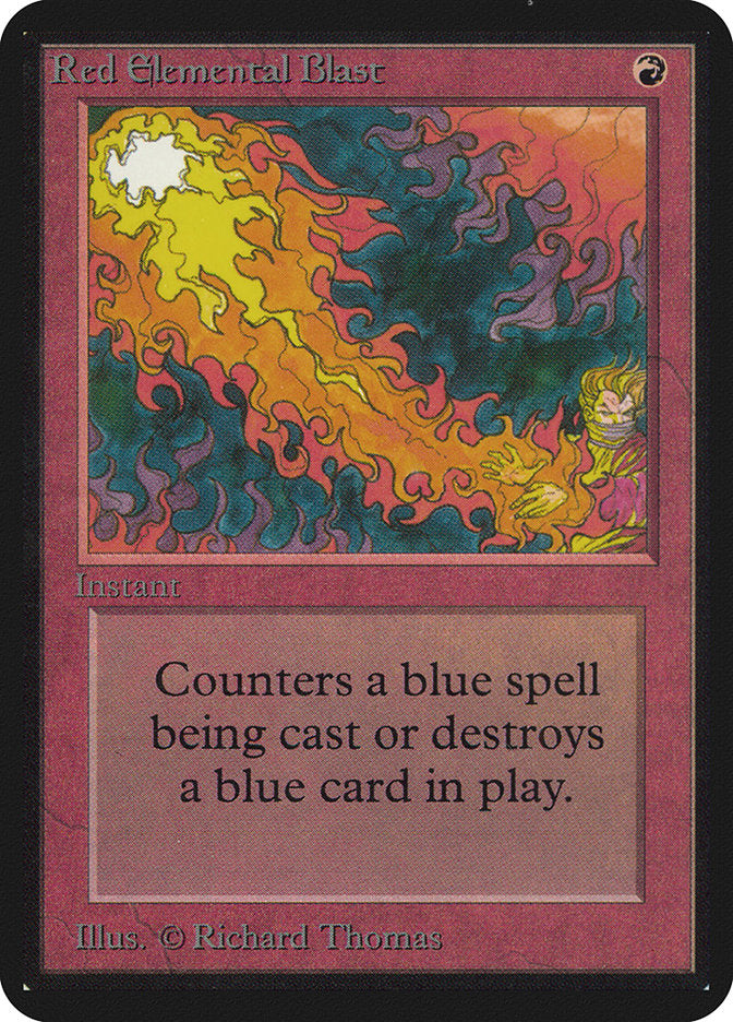 Explosión elemental roja [Edición Alfa] 