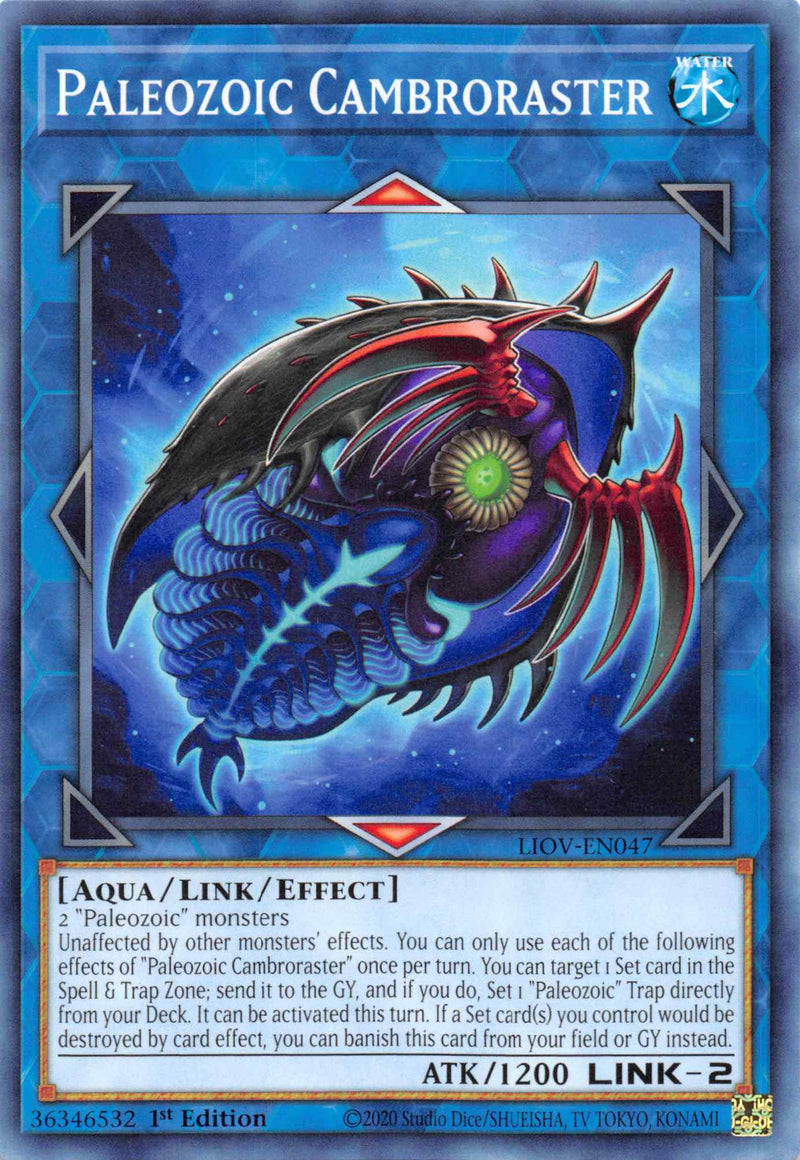Cambroraster Paleozoico [LIOV-EN047] Común 