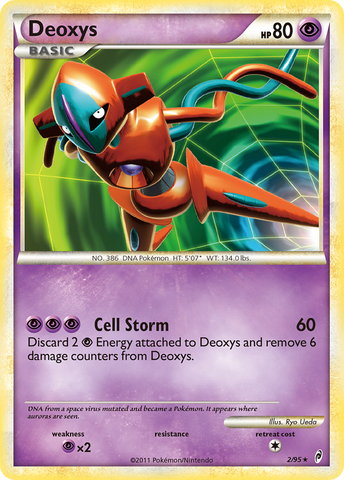 Deoxys (2/95) [HeartGold y SoulSilver: Call of Legends] 