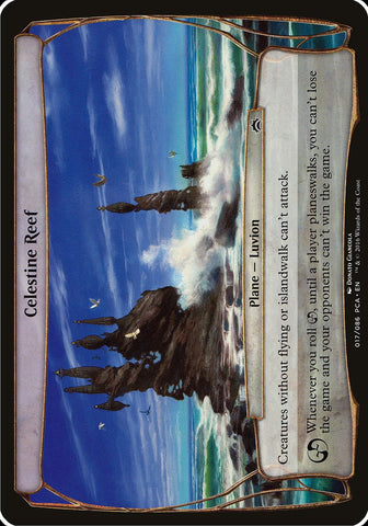 Celestine Reef (Aviones) [Planechase Anthology Planes] 