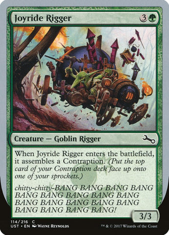 Joyride Rigger [inestable] 