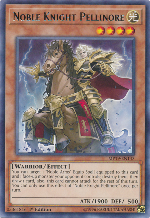 Noble Caballero Pellinore [MP19-EN143] Raro 