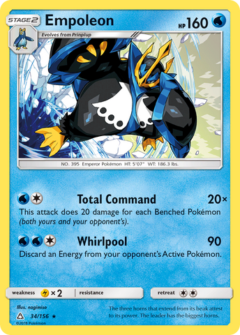 Empoleon (34/156) [Sol y Luna: Ultra Prisma] 