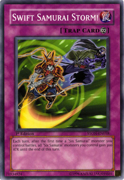 ¡Tormenta samurai veloz! [STON-EN058] Común 