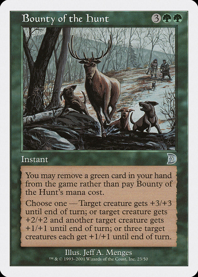 Recompensa de la caza [Deckmasters] 