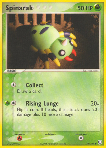 Spinarak (78/109) [EX: El regreso del Equipo Rocket] 